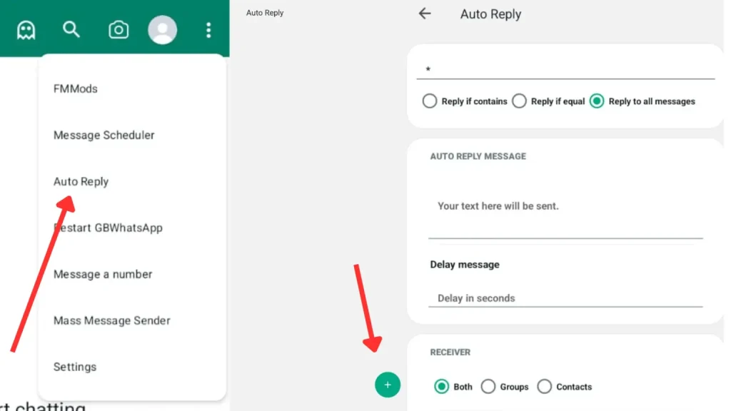 auto reply messages