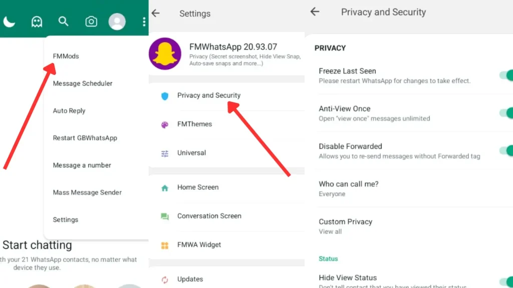 privacy features